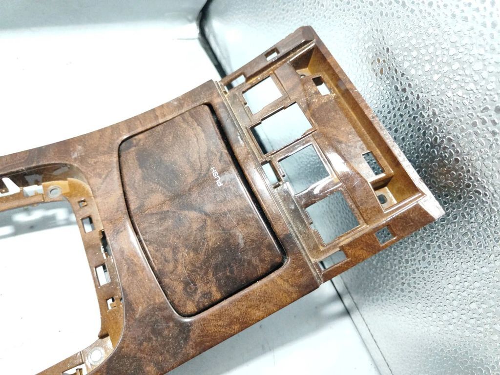 Peugeot 607 2001 Front Center Console Trim Wooden Ashtray 9629448077 