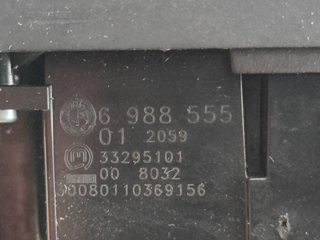 BMW 5 E60 E61 2008 Light switch 6988555 