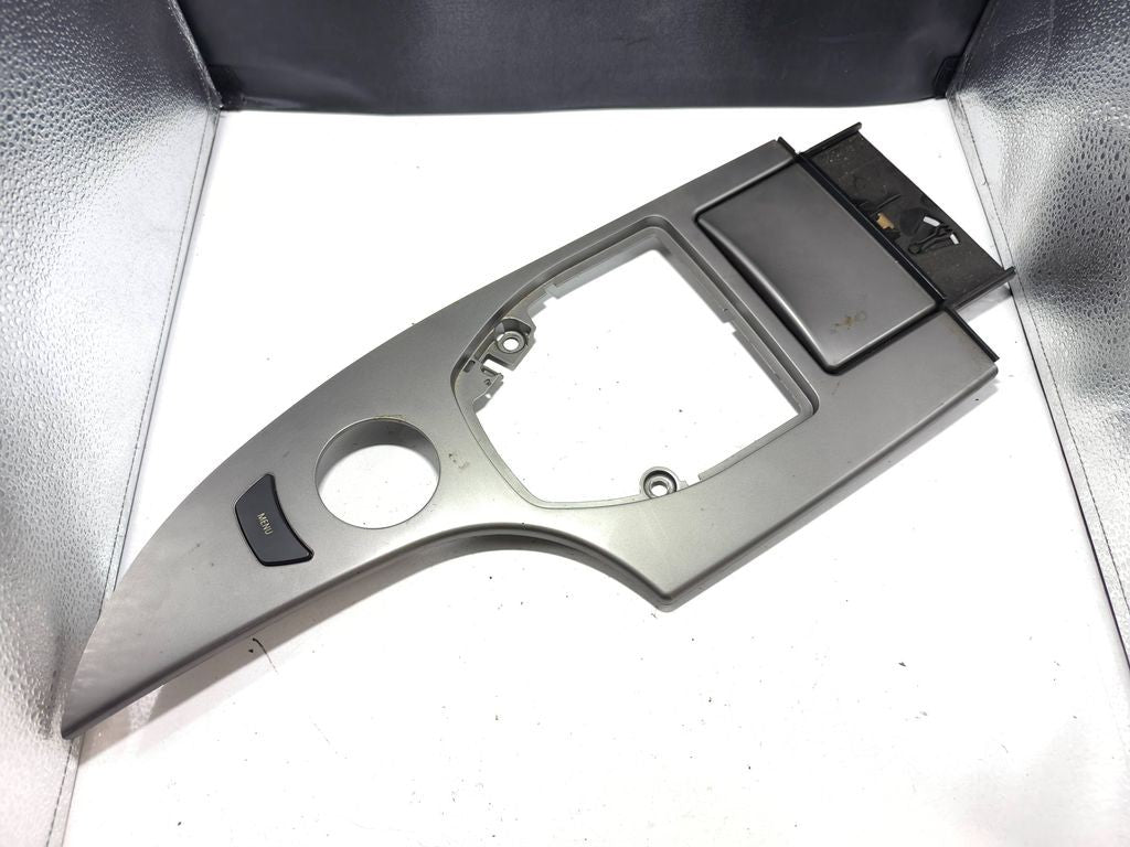 BMW 5 E60 E61 2005 RHD Gear shifter surround trim plastic 7129645 
