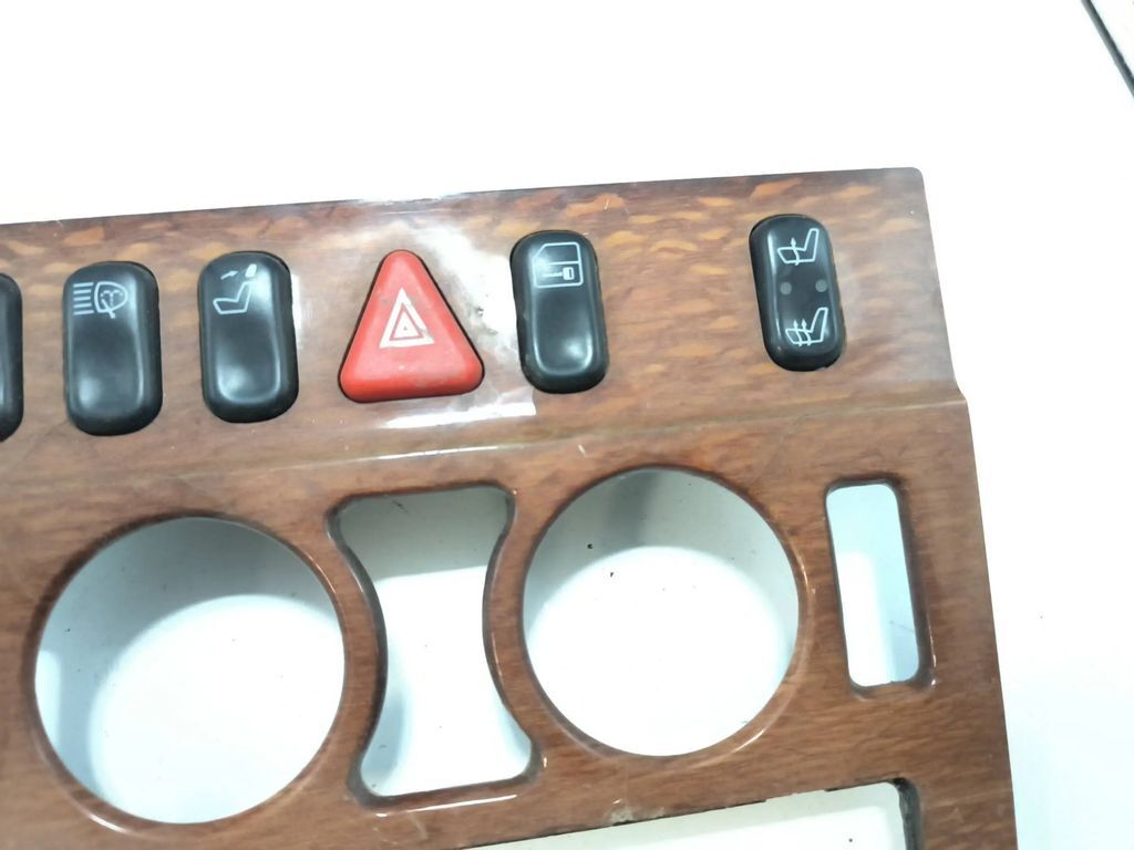Mercedes-Benz E W210 1996 Wooden AC heater control trim A2106830308 