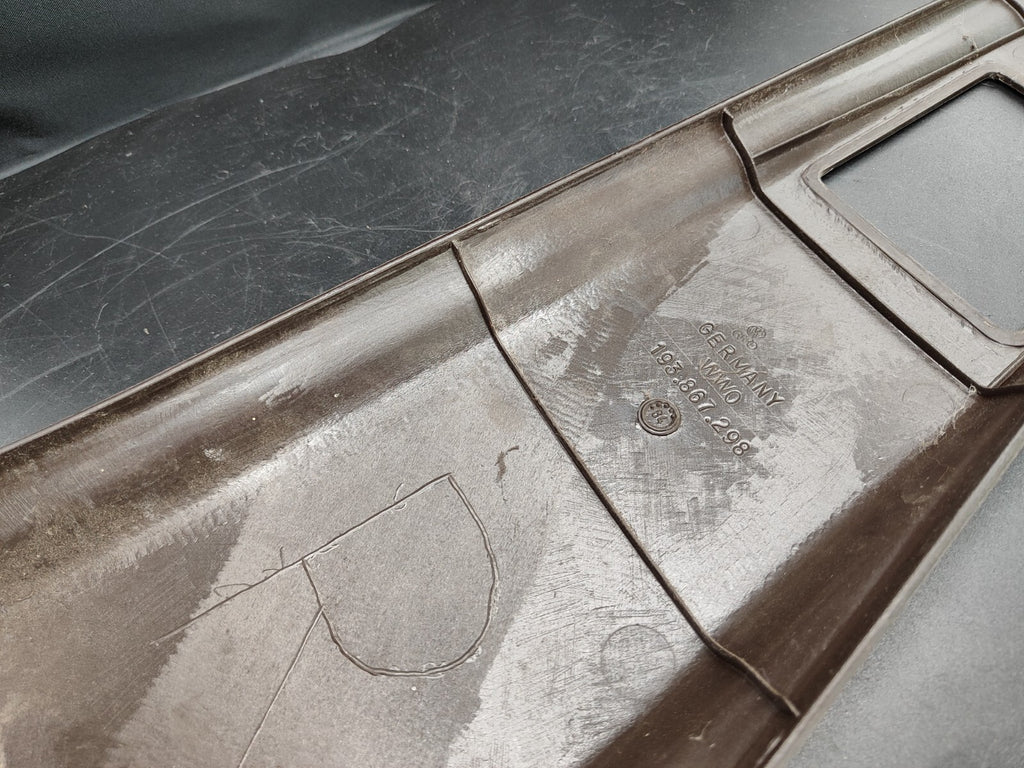 Volkswagen VW Golf Jetta Mk2 1988 Right Side B Pillar Trim 193867298