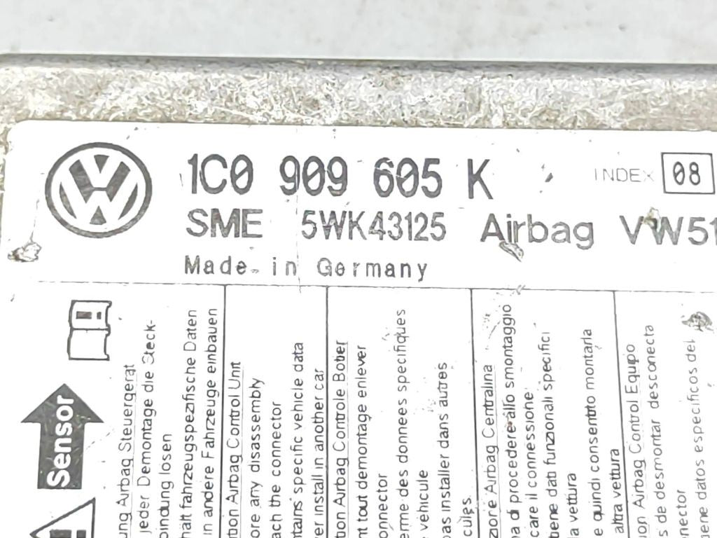 Volkswagen Polo 2005 Control unit module 1C0909605K 