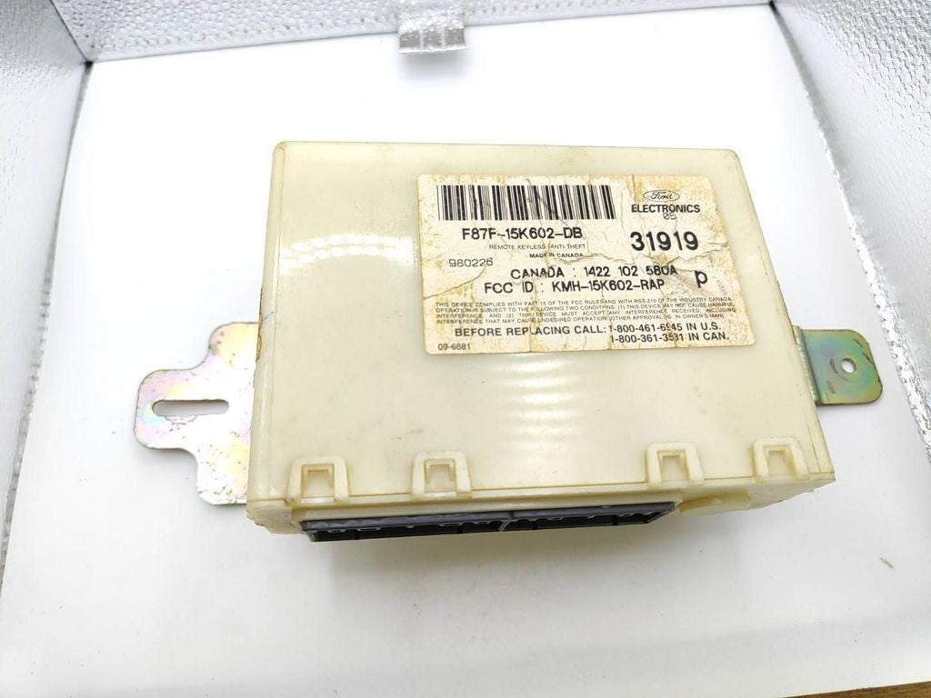 Ford Explorer 1998 Central locking control unit module F87F15K602DB 