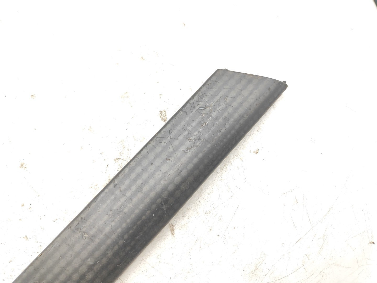 BMW 3 Series E46 1999 LHD Front Right Door Card Stripe Trim Carbon 8213994