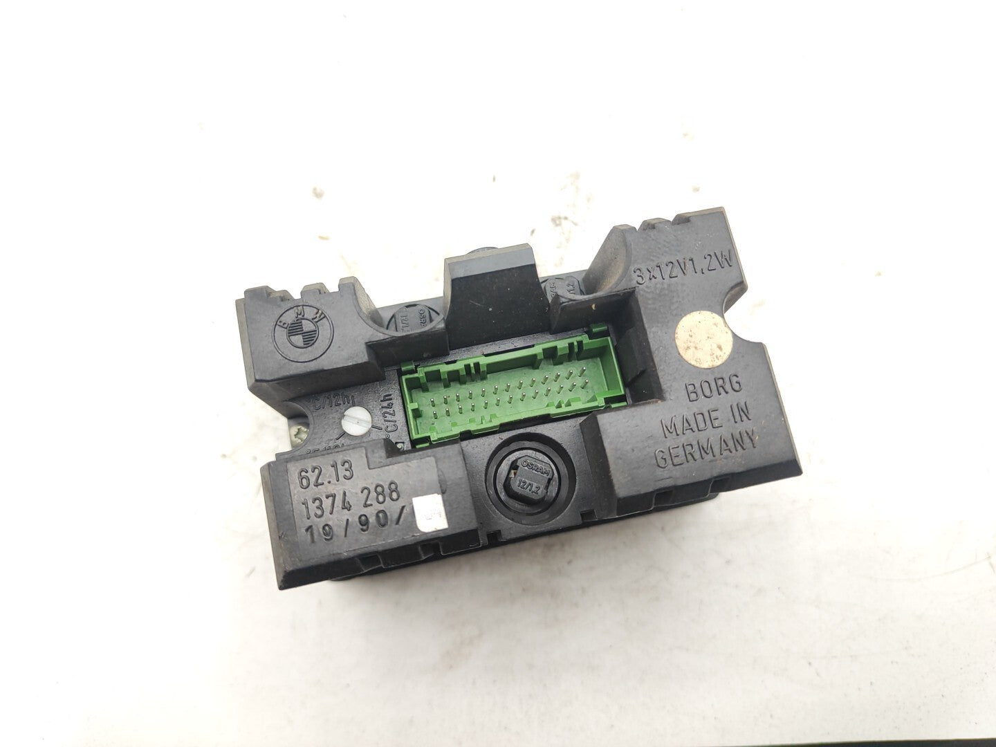 BMW 525i E34 1991 Front Panel Dashboard Clock Screen Display 1374288 62131374288