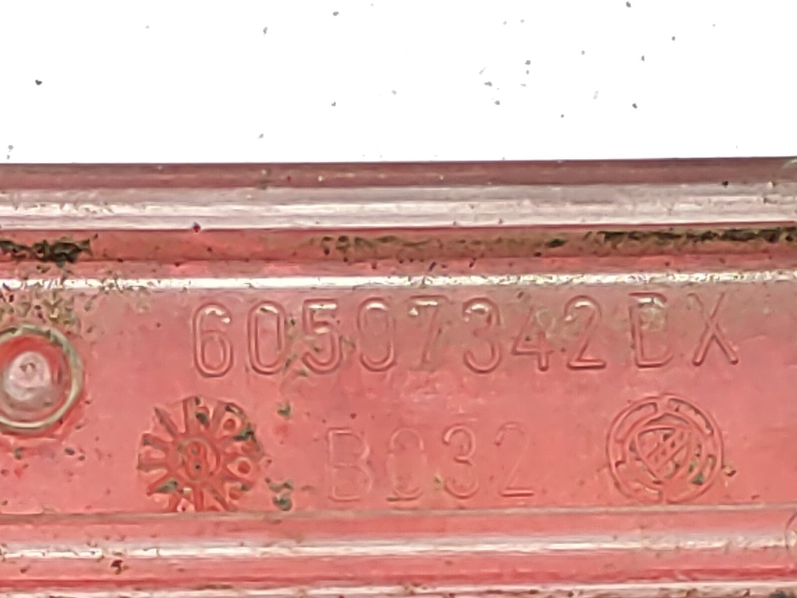 Alfa Romeo 166 2.4JTD 110KW 2002 Rear Right Side Bumper Reflector Light 60597342