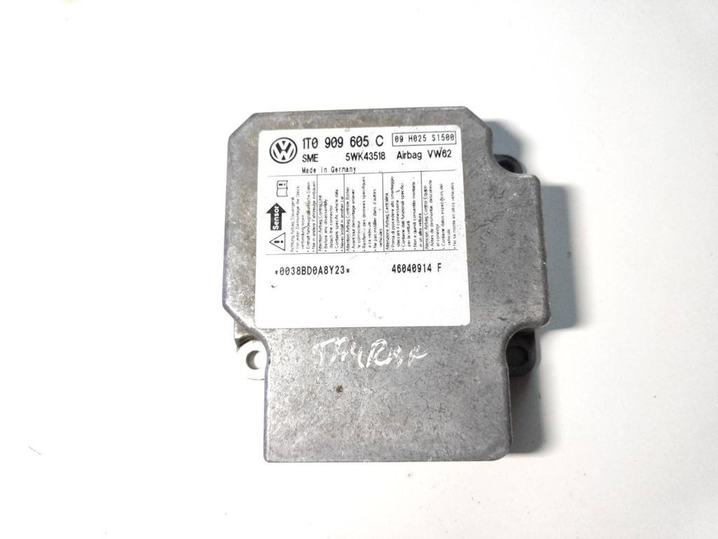 Volkswagen Touran I 2006 Safety Control unit module 1T0909605C 