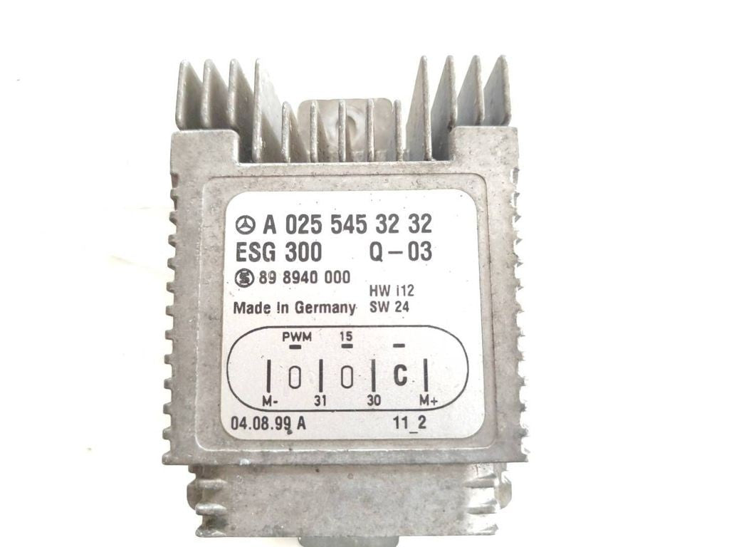 Mercedes-Benz E W210 1998 Diesel Coolant fan relay A0255453232 