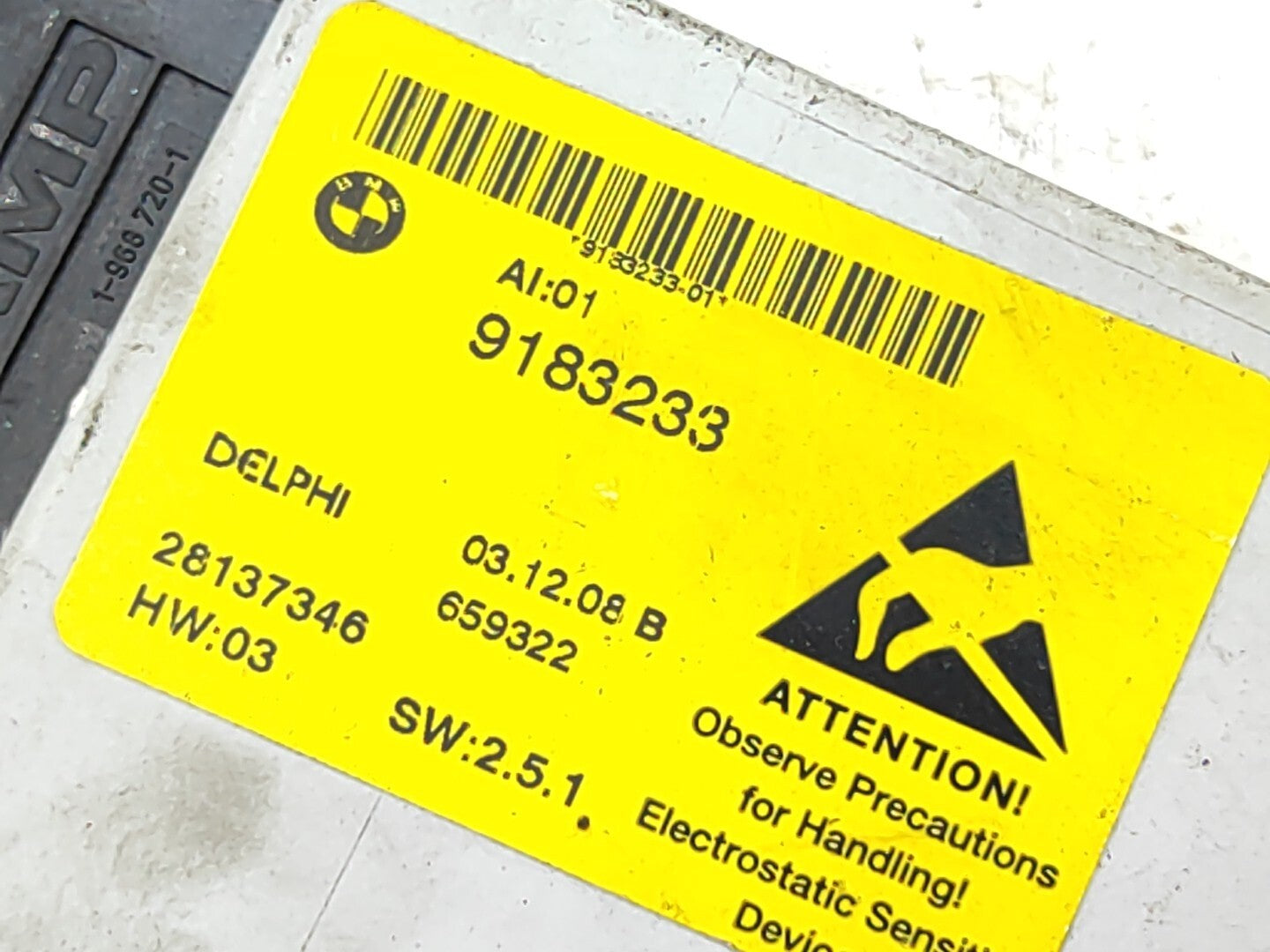 BMW 5 SERIES E60 E61 Diesel 2004 Body Control Unit Module Box 9183233