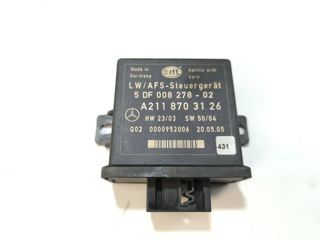 Mercedes-Benz E Class W211 2003 Light control module unit LCM A2118703126 