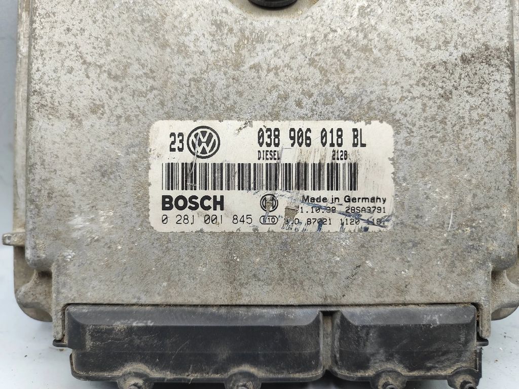 Volkswagen VW Bora 1.9TDI 1999 Engine control unit module ECU 038906018BL 