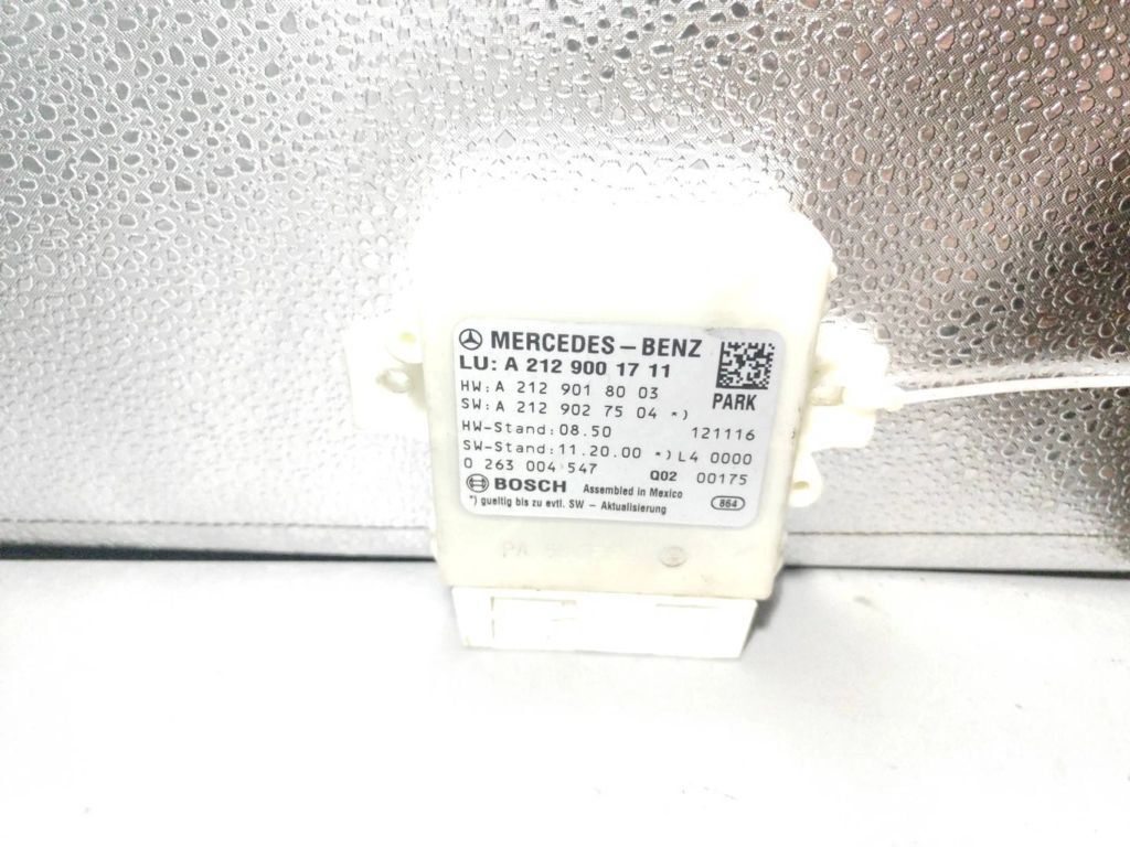 Mercedes-Benz E W212 2012 Parking PDC control unit module A2129001711 