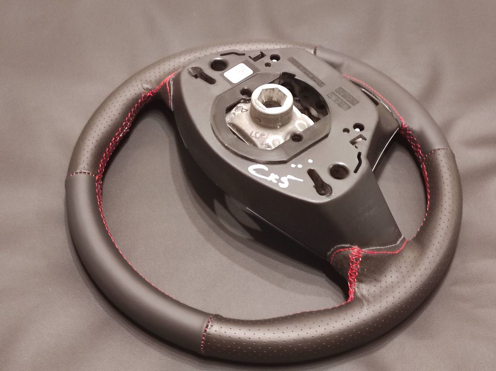 Mazda CX-5 2014 Steering wheel K0273 NEW LEATHER/ REFURBISHED