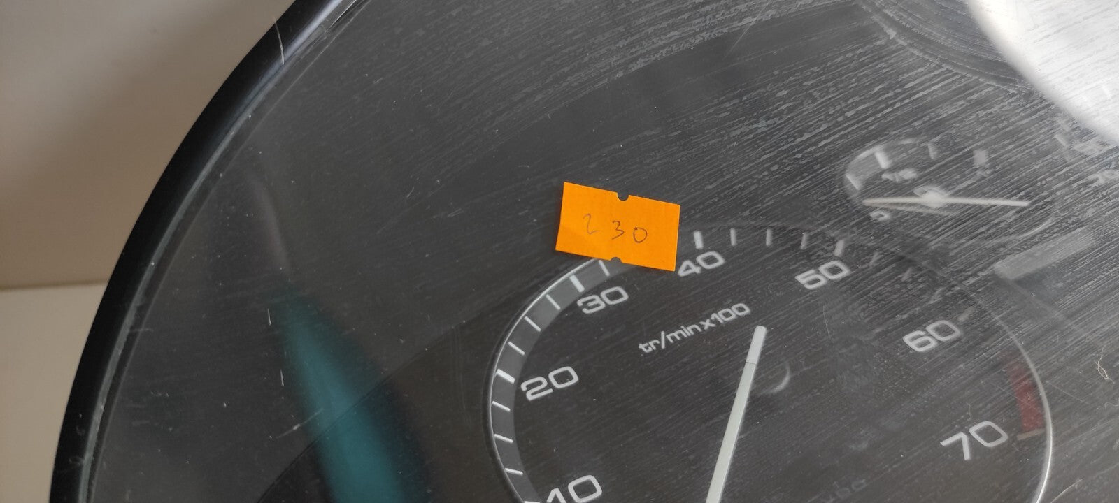 Peugeot 607 3.0i V6 2000 LHD Front Dash Speedometer Cluster 9653139880