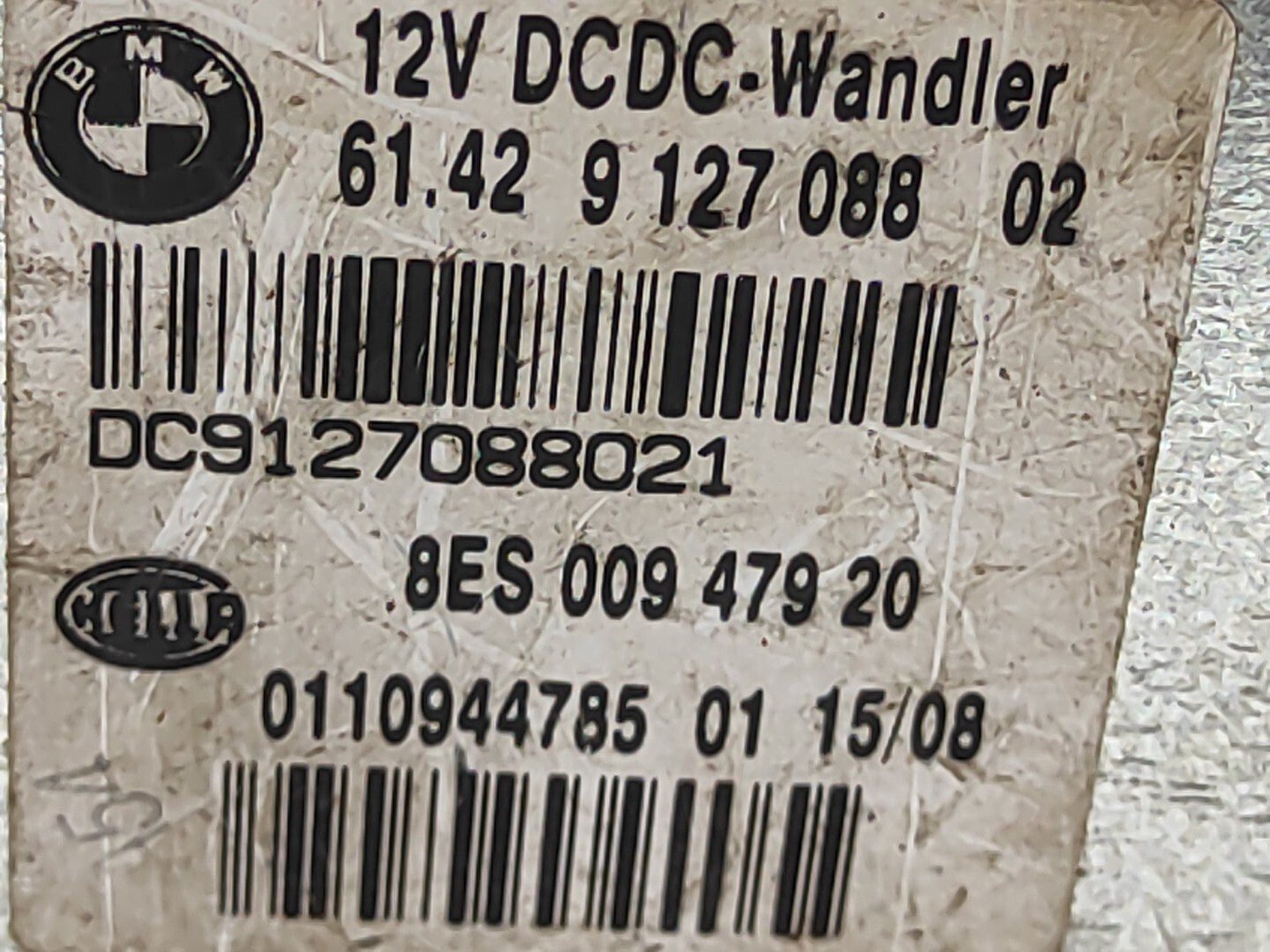 BMW 1 3 Series E81 E87 E90 Torque AC Converter Control Module 61429127088