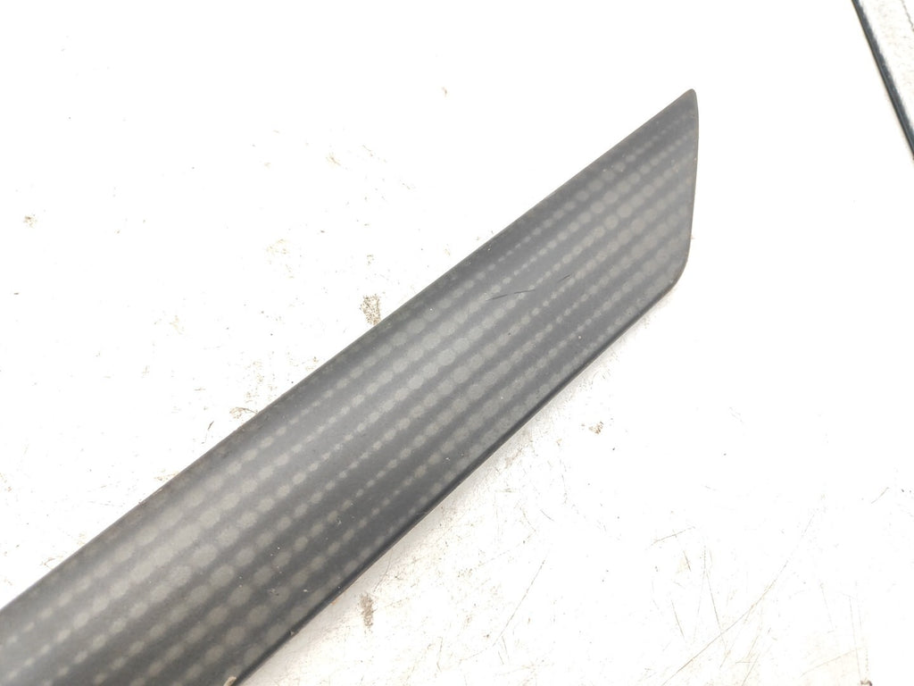 BMW 3 Series E46 1999 Rear Right Door Card Stripe Trim Carbon 8213996