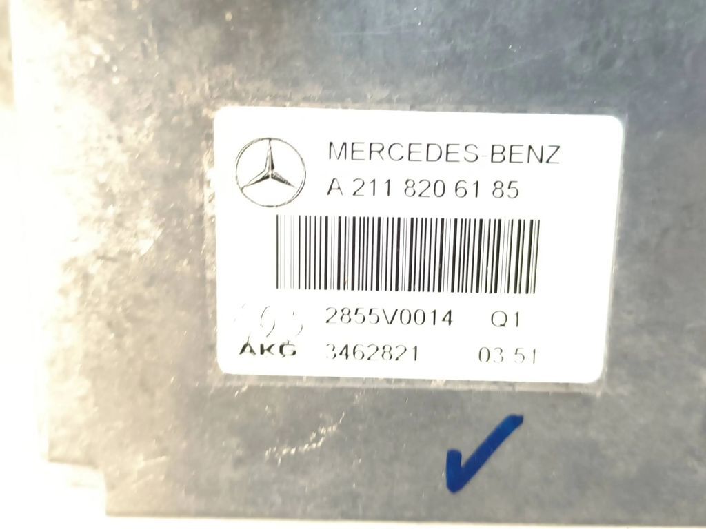 Mercedes-Benz E W211 2003 Phone control unit module ECU A2118206185 