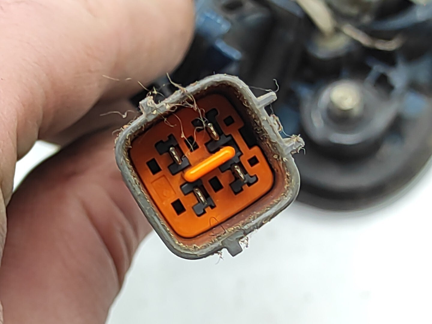 Mazda 626 1.8i 1999 LHD Front Left Side Exterior Door Handle Blue