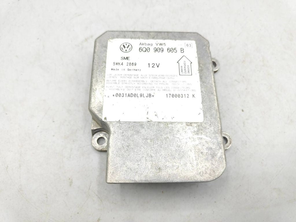 Volkswagen VW PASSAT B5 1998 Safety Control unit module 6Q0909605B 