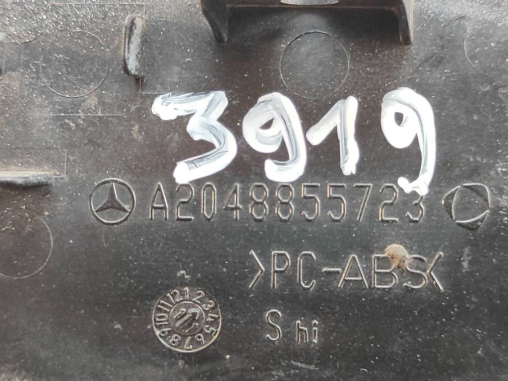 Mercedes-Benz C W204 2013 rear bumper row hook cap cover A2048855723 