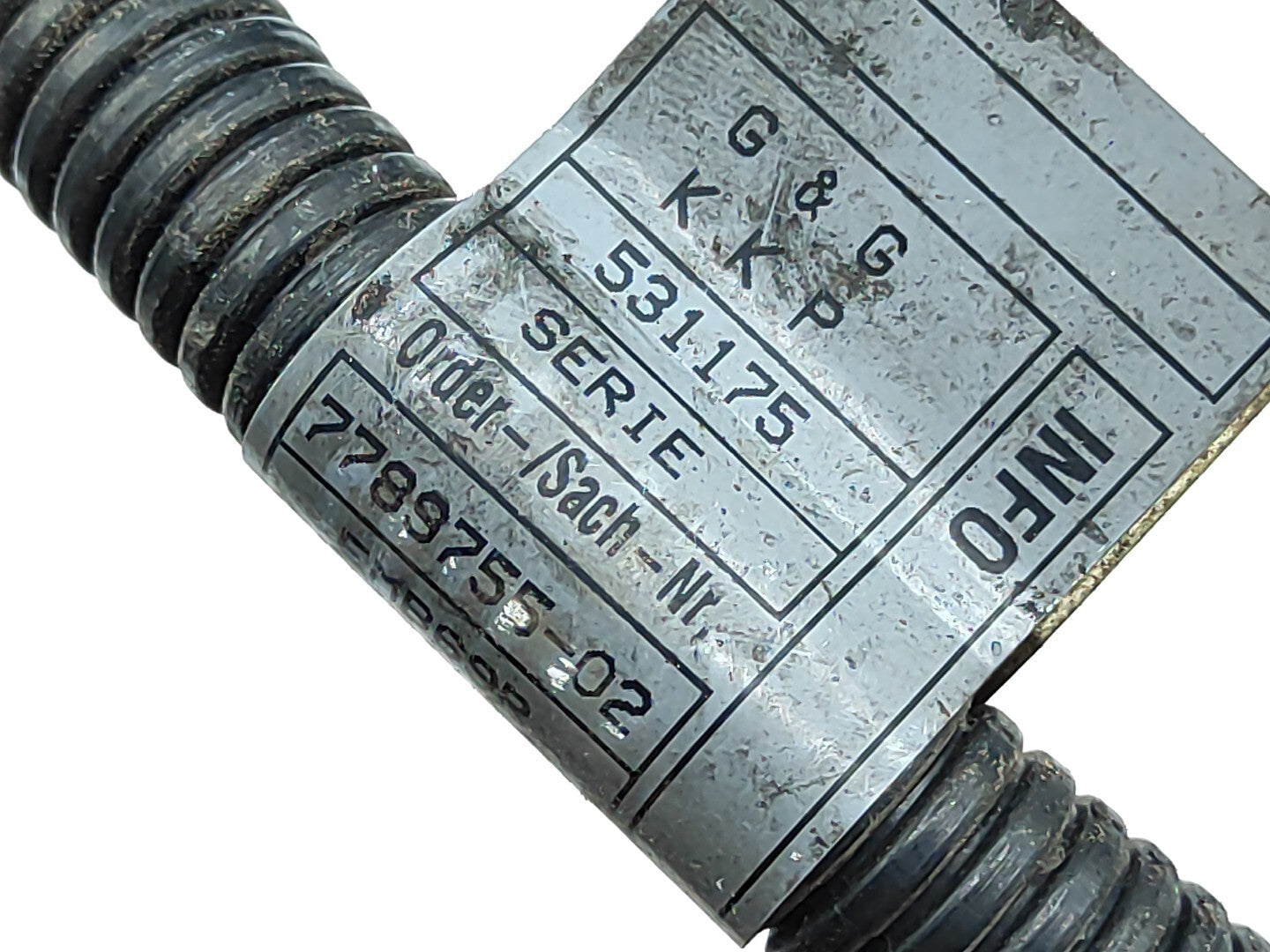 BMW E61 530D 170kW Estate 2005 Positive cable wire harness 7789755