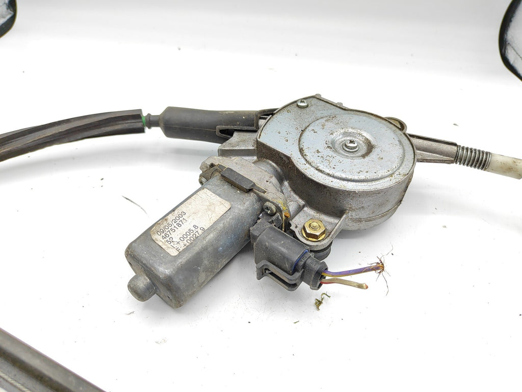 Alfa Romeo 147 1.9JTDm 110kW 2008 Front Left Window Regulator 46751871