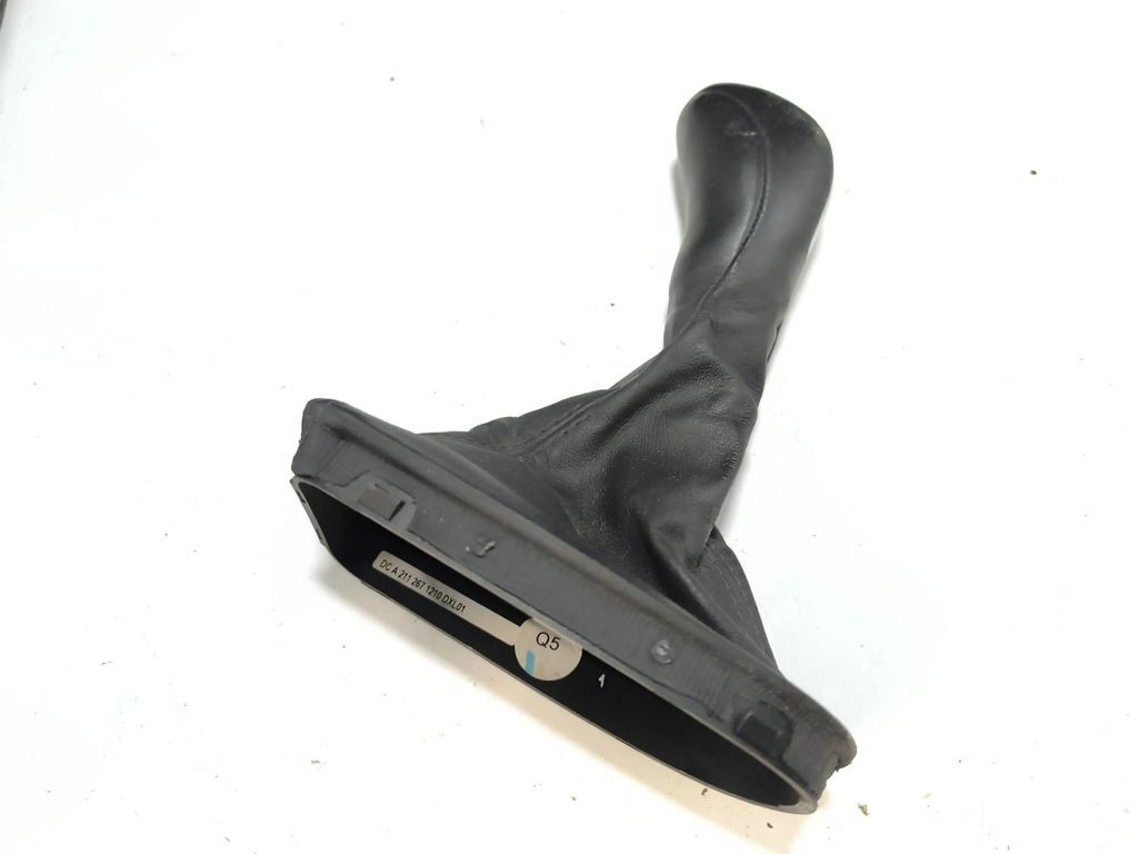 Mercedes-Benz E W211 2004 Auto Gear lever shifter trim leather knob A2112671210