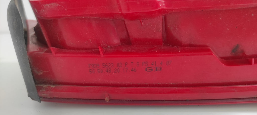 Alfa Romeo 159 2008 RHD Rear Right Inner Taillight Lamp Light F939562302