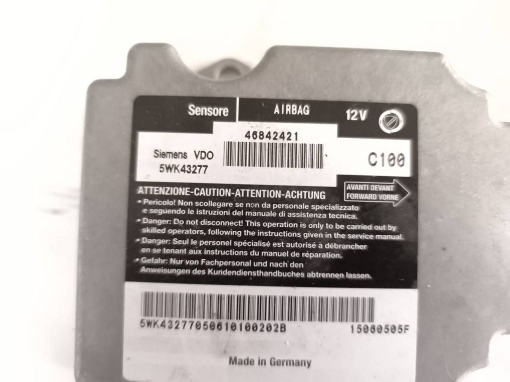Alfa Romeo 147 1.9JTD 85kW 8V 2005 Control unit module 46842421 