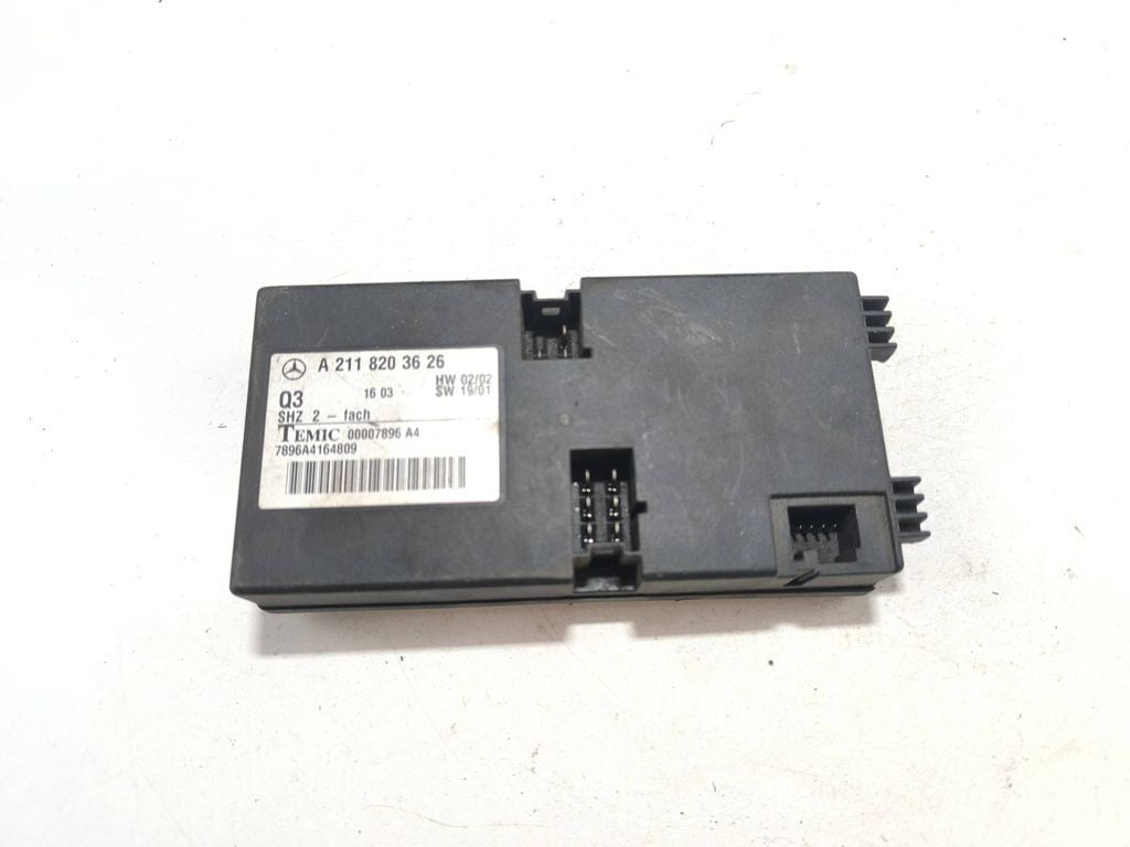 Mercedes-Benz E W211 2007 seat control module switch A2118203626 