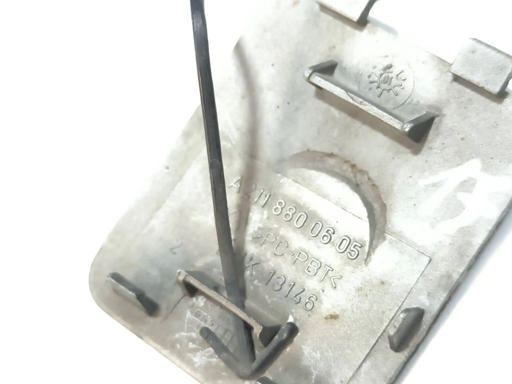 Mercedes-Benz E W211 2003 rear bumper row hook cap cover A2118800605 