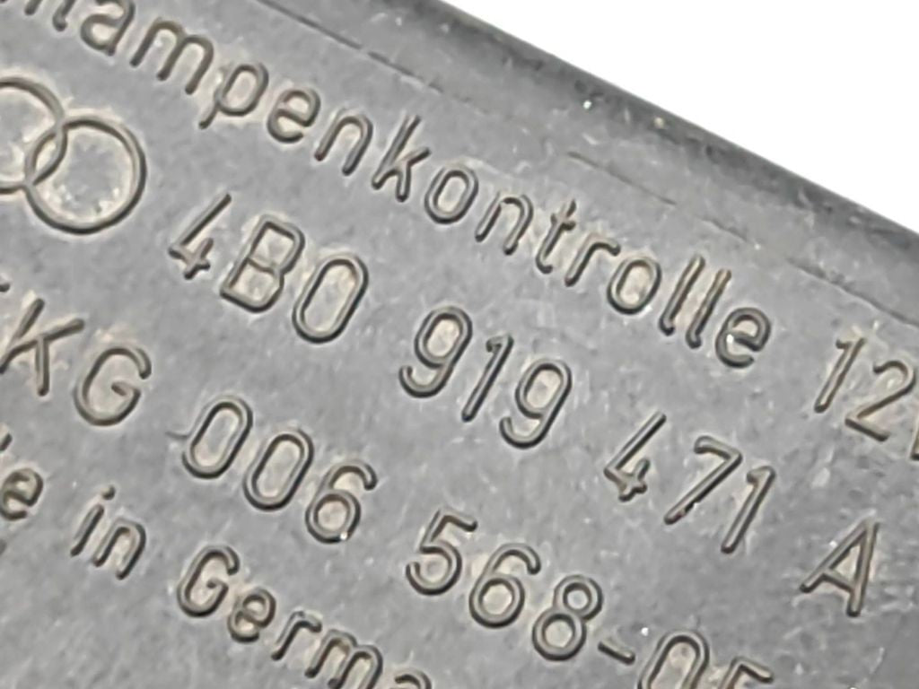 Audi A6 S6 C5 4B 1997 relay 4B0919471A 