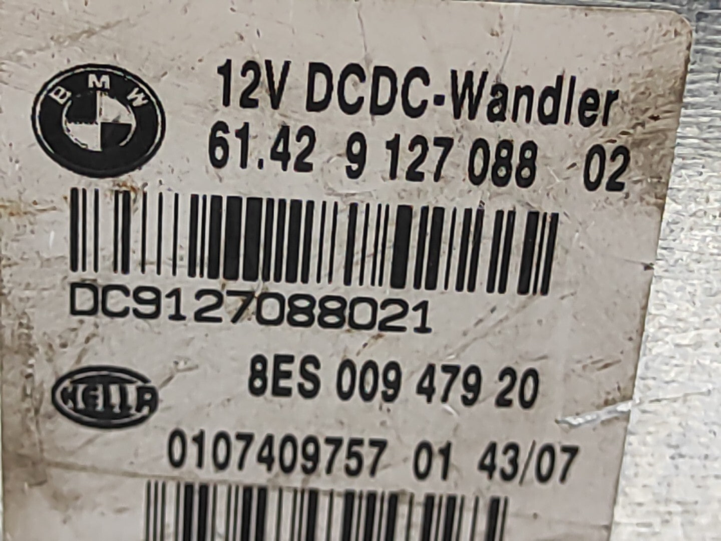 BMW 1 3 Series E81 E87 E90 Torque Converter Control Module ECU 61429127088