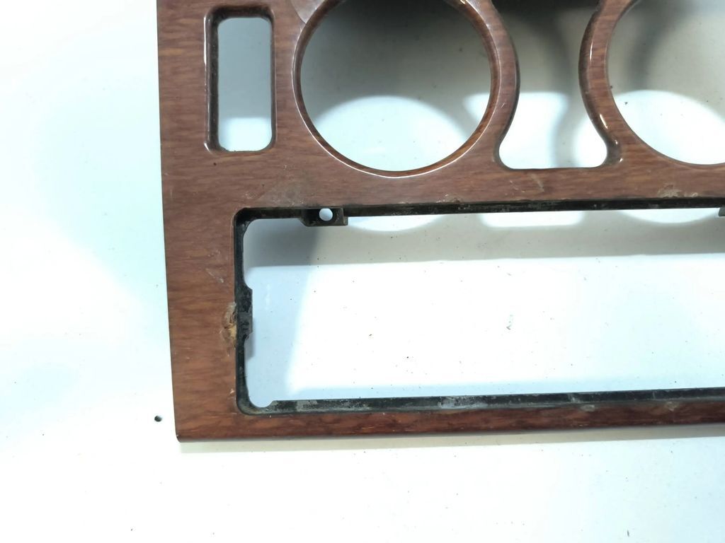 Mercedes-Benz E W210 1996 Wooden AC heater control trim A2106830308 
