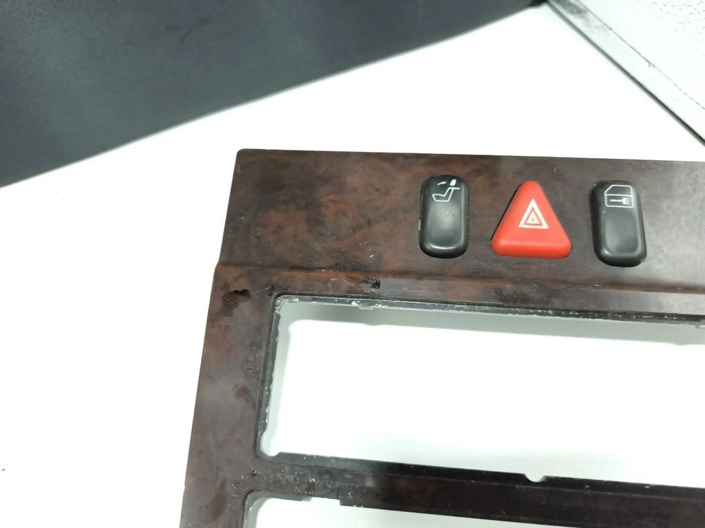 Mercedes-Benz E W210 1996 Wooden AC heater control trim A2106830508 