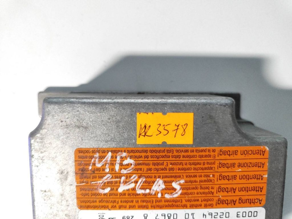 Mercedes-Benz C W203 2001 Safety Control unit module 0285001373 