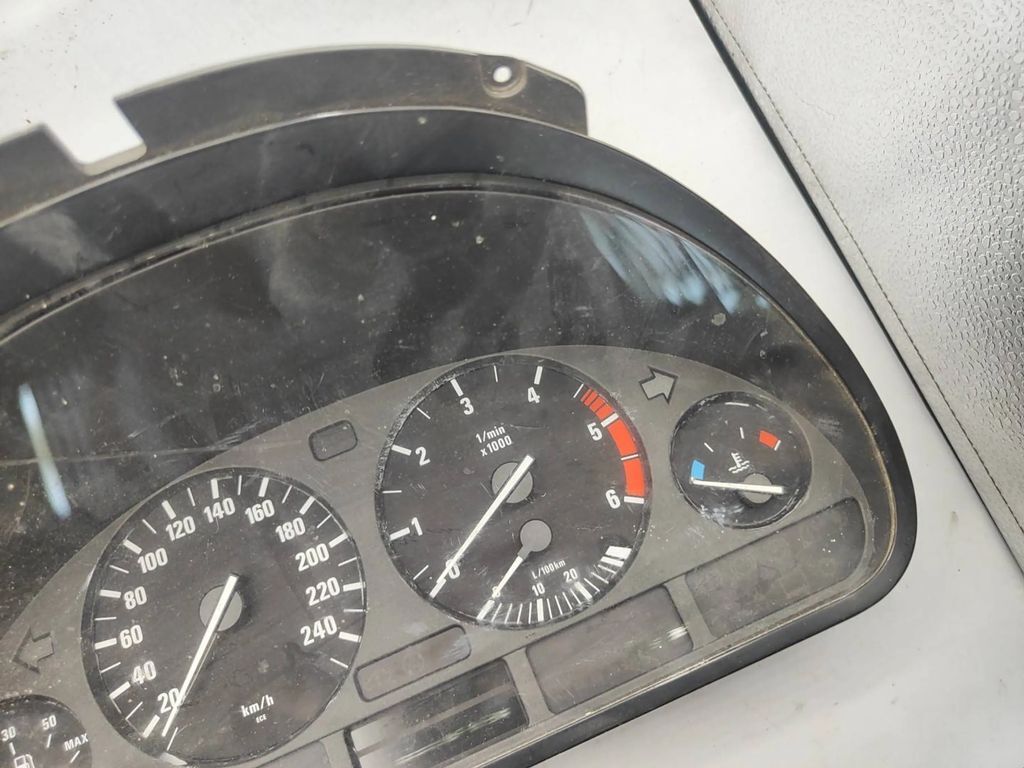 BMW 5 E39 2003 LHD Diesel speedometer instrument cluster 62118381198 