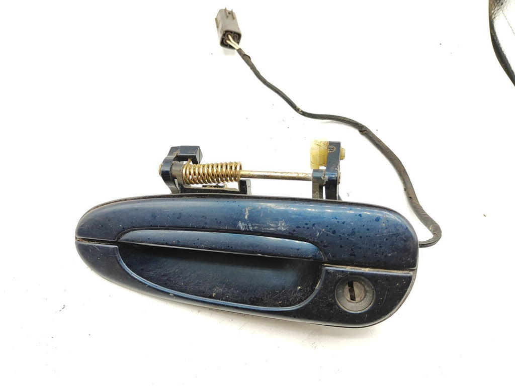 Mazda 626 1.8i 1999 LHD Front Left Side Exterior Door Handle Blue