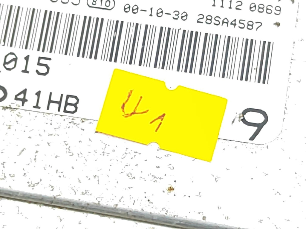 Alfa Romeo 156 1.9JTD 1999 Engine Control Unit Module ECU 46761015 0281010335