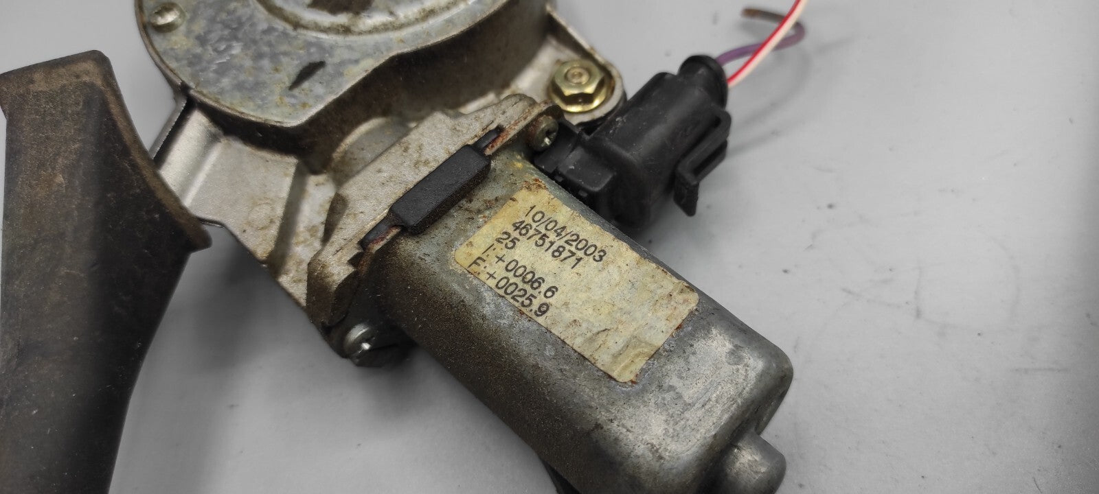 Alfa Romeo 1471.9JTD 110kW Diesel 2006 Front Left Window Lift Mechanism 46751871