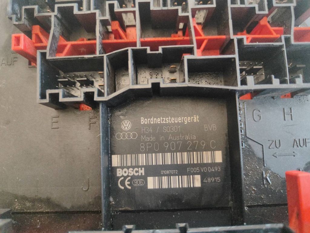 Audi A3 S3 A3 Sportback 8P 2007 Comfort convenience body module 