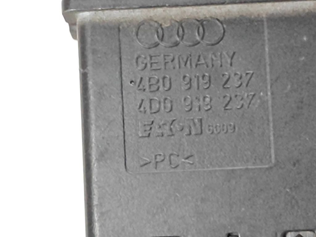 Audi A6 S6 C5 4B 2001 Passenger on off switch 4B0919237 