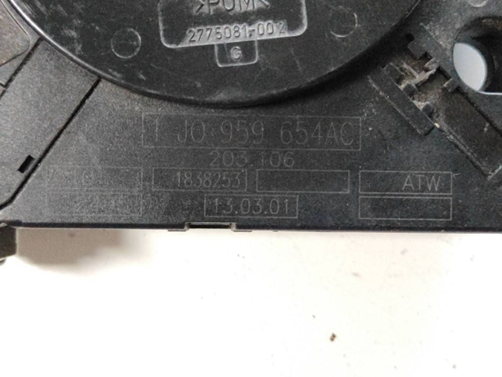 Volkswagen Golf IV 1999 Slip ring clock squib SRS ring 1J0959654AC ISU2619