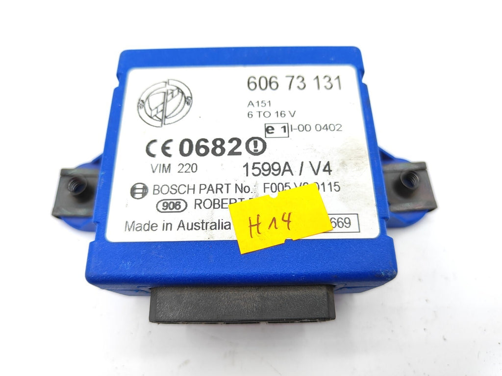 Alfa Romeo 156 2.4JTD 1.9JTD 2002 Immobisiler Control Module ECU 60673131