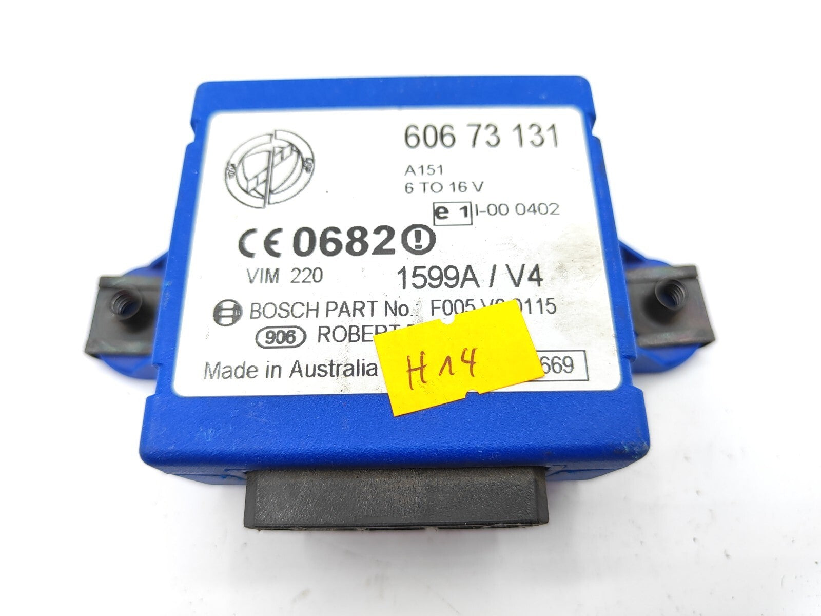 Alfa Romeo 156 2.4JTD 1.9JTD 2002 Immobisiler Control Module ECU 60673131