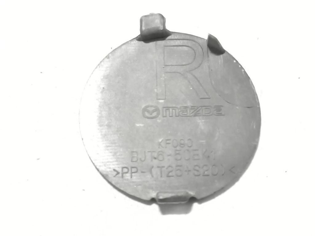 Mazda 3 BM III Hatchback 2014 Rear bumper row hook cap cover BJT650EK1 