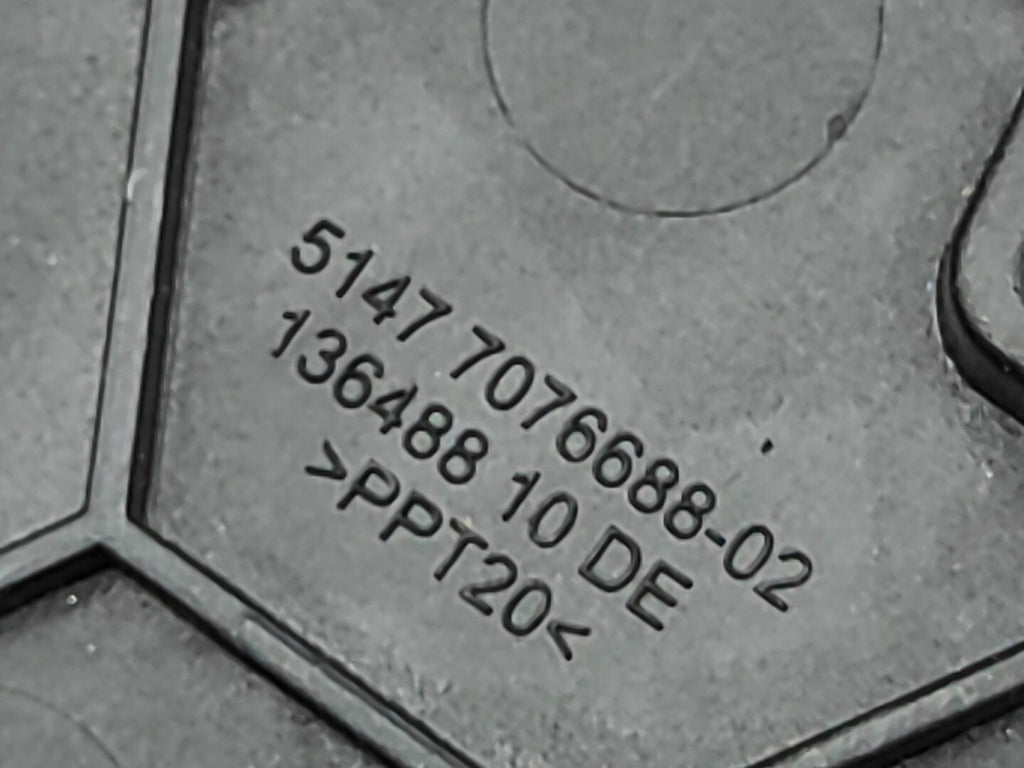 BMW E61 530D 170kW Estate 2006 Rear boot luggage trim plate 7076688 51477076688