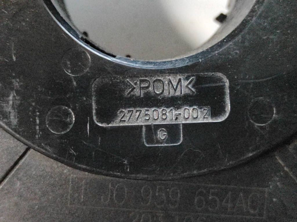 Volkswagen Golf IV 1999 Slip ring clock squib SRS ring 1J0959654AC ISU2619