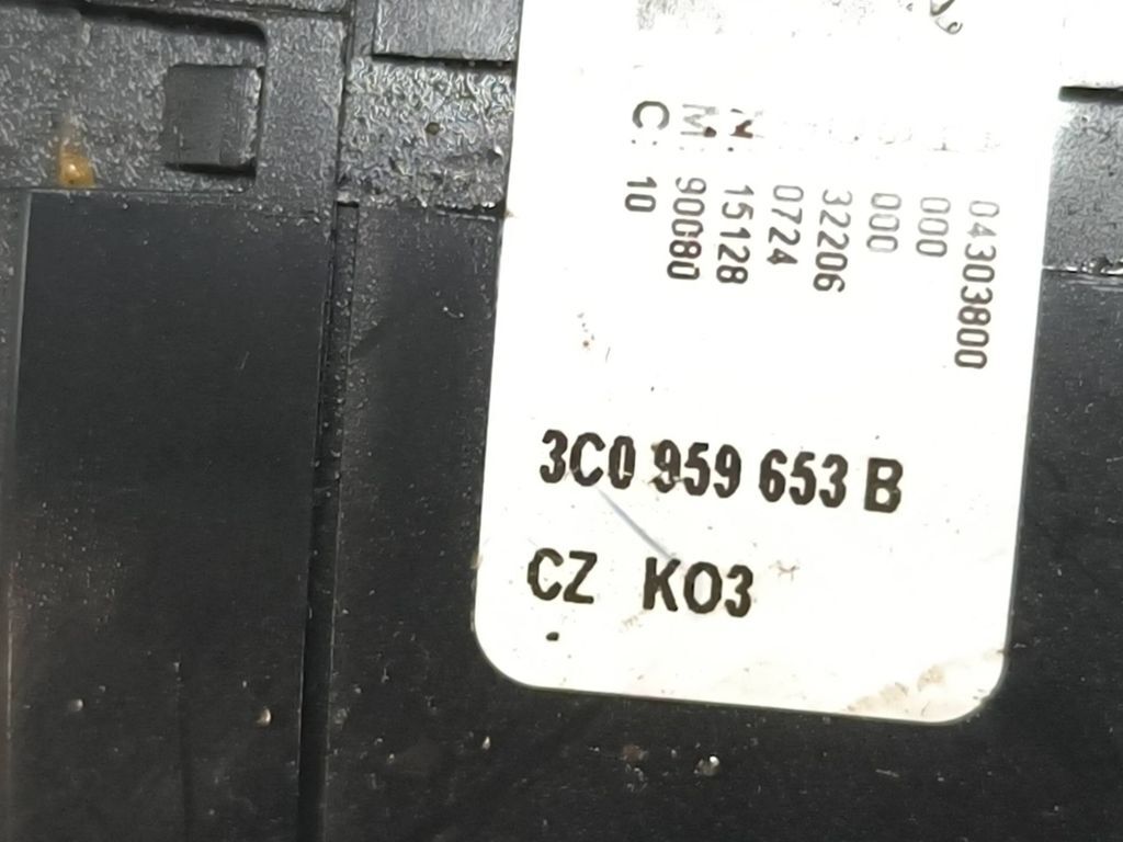 Volkswagen PASSAT B6 1.8 2006 Wiper turn signal stalk switch 3C9953513B 