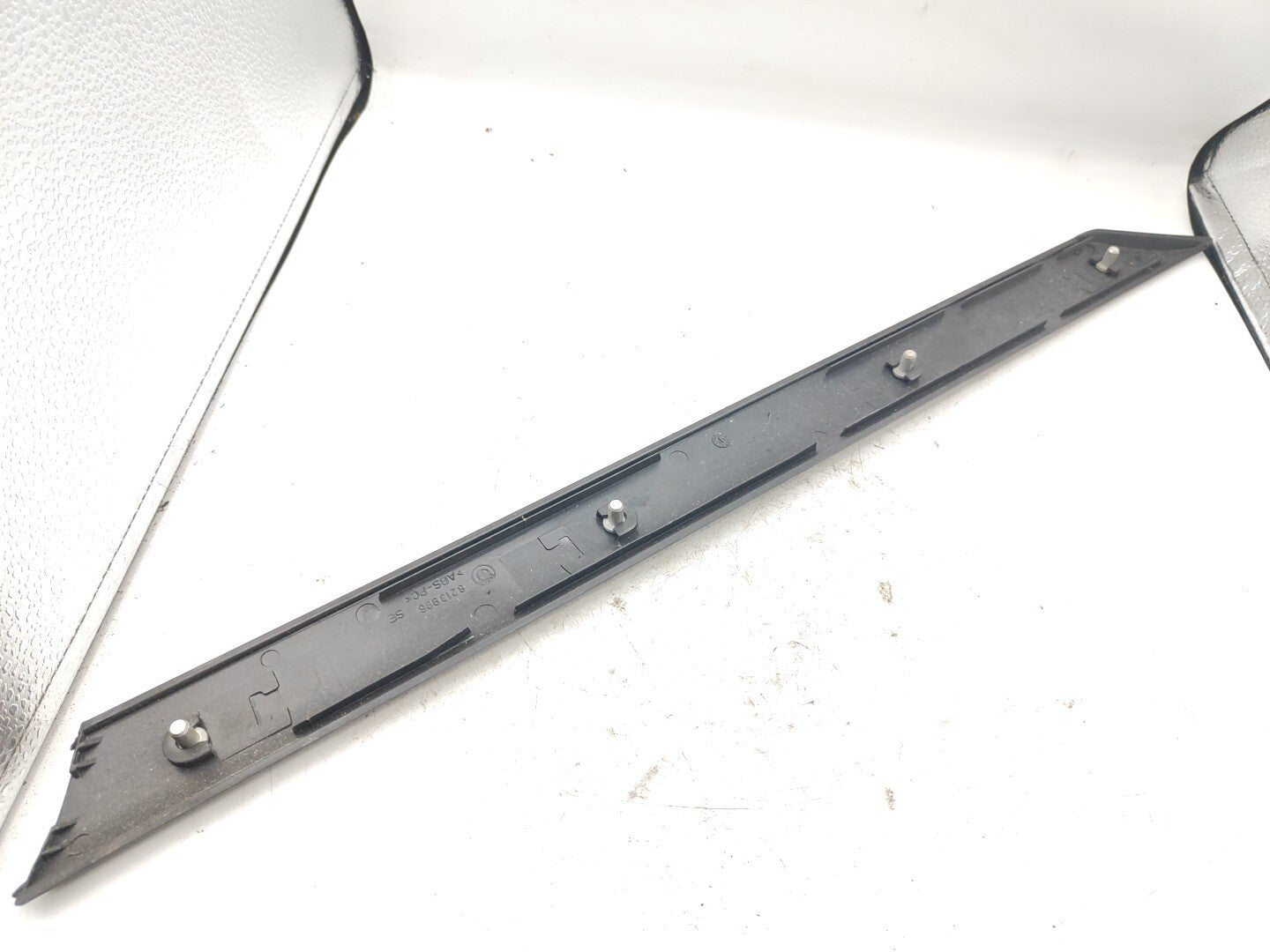 BMW 3 Series E46 1999 Rear Right Door Card Stripe Trim Carbon 8213996